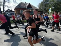 кросс в День здоровья
